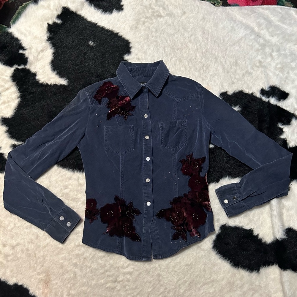 Express Vintage Button Down - image 1